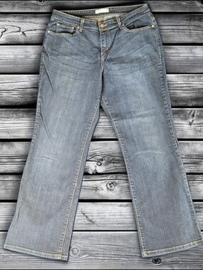 Levi's 580 Boot‎ Cut Jeans Women's Size 16W Regular Fit Blue Denim